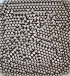 2,5 mm AISI440C roostevabast terasest G10 k&otilde;rge t&auml;psusega fikseeritud laagrikuulid ventiilidele, &scaron;okkidele, pihustitele (500 tk)