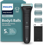 Philips Bodygroom Series 5000 - trimmer meestele kolmekordse kaitsega raseerimiss&uuml;steemiga intiimseks kasutamiseks 100% du&scaron;ikindel 100 minuti t&ouml;&ouml;aeg Mudel BG5470/15