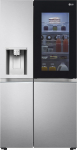 LG Electronics GSXV91BSAE Fridge Side-by-Side with Ice, Crushed Ice and Water Dispenser, Internal Water Tank 4 L, Total No Frost, Brushed Steel