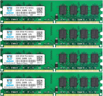 Motoeagle DDR2 DIMM 8GB (4x2GB) 800MHz PC2-6400U 240-pin 1.8V PC2 6400 RAM 2Rx8 UDIMM 6300 Desktop Memory CL5 Unbuffered Non-ECC Kit