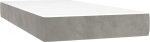 vidaXL Pocket Spring madrats Voodimadrats Pocket Spring madrats Vahumadrats Helehall 80 x 200 x 20 cm Velvet