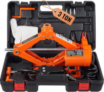 VEVOR Electric Car Jack, 3 tonni / 6600 lbs 12V Electric Scissor Jack, Double Saddle koos kaugjuhtimispuldiga, kaasaskantav Jack Sedan, SUV, Truck Tire Change asendamine