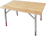Castelmerlino 028T Camping Table cm 100 x 60 cm with Adjustable Legs