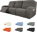 KCCRHIN 2024 Jacquard tugitooli kate, Stretch tugitooli kate, 1, 2, 3-kohaline l&otilde;&otilde;gastav tooli kate, elastne k&otilde;ikeh&otilde;lmav diivanikate, pestav tugitooli kaitsekate, tugitooli visked, hall, 1koht/4 t&uuml;kki