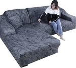 Diivanikate nurgas diivanil Stretch Cover, diivanikate L-kujuline diivanile 1 tk Stretch diivan Elastsest pol&uuml;estrist diivanist istme katted (v&auml;rv : N, suurus : 125-165cm)