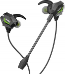 SpinBot BattleBudz W20 k&otilde;rvaklappide m&auml;nguk&otilde;rvaklapid koos mikrofoniga mobiiltelefonile, PC/Laptopile, Xbox One, PS4, PS5 (roheline)