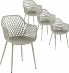 4 s&ouml;&ouml;gitooli komplekt k&auml;etugedega, seljatoega, metalljalad, k&ouml;&ouml;gitool, s&ouml;&ouml;gitooli, plastist tool, iste k&ouml;&ouml;ki, magamistuppa, s&ouml;&ouml;gituppa, hall