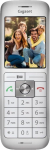 Gigaset CL660HX - disain DECT telefon koos laadimisalusega - Fritzboxiga &uuml;hilduv - kvaliteetne juhtmeta telefon ruuteri ja DECT baasi jaoks, valge [Saksa versioon] [ilma aluseta]