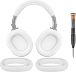 SOULWIT k&otilde;rvapadjad + peapael + silikoonist k&otilde;rvapadjakate asenduskomplekt ATH M50, M50X, M50XWH, M50XBT, M50XBT2, M50S/LE, k&otilde;rvapadja asendusosa ja peapaela remondikomplekt