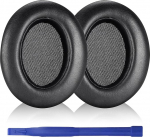 Aiivioll Asendusk&otilde;rvaklapid Sony WH-XB910N XB910N k&otilde;rvaklappidele Valgusnahast m&auml;luvahupadjad v&otilde;rkudega (1 paar) (must)