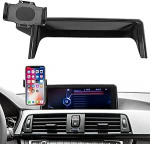 TTCR-II &uuml;hildub BMW 3 seeria mobiiltelefoni hoidikuga, kohandatud sobiv baas BMW 3 seeria F30 F31 F34 F80 2013-2019, nutitelefoni hoidik 22,35 cm armatuurlaual 360&deg; p&ouml;&ouml;ratav reguleeritav 3'F30 mobiiltelefoni hoidik
