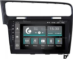 JF Sound - Android autoradio JF-031W7-X7C - VW Golf 7 jaoks - CarPlay & Android Car - GPS - 2GB RAM - 32GB ROM - DAB+ - 10-tolline HD - Must - Valmistatud Itaalias.