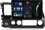 [6G+128G] - Android 13 - Autoradio Honda Civicile (2006-2011) - Juhtmevaba CarPlay/Android auto - LED kaamera + mikrofon - IPS 10.1 tolli 2 DIN - DAB roolijuhtimispult kiire boot 360-CAM DSP AHD