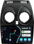 MSD 9 Zoll Bildschirm Autoradio f&uuml;r Nissan Qashqai J10 (2006-2015) | Wireless Carplay Android Auto | Android 15 GPS Navi Radio | Volant WiFi DSP DAB Bluetooth 5.0 | R&uuml;ckfahrkamera | 2 Din