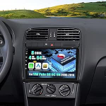 CAMECHO Android 15 Qualcomm 8 Core 4G + 64G autoraadio VW Polo 6R 6C 9N 2008-2016 koos Carplay Android auto navigatsiooniga Dual WiFi 9-tolline IPS puuteekraan koos Bluetooh5.1 FM/RDS + tagurduskaameraga