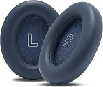 WC PadZ QC Ultra - Wicked Cushions'i t&auml;iustatud asendusk&otilde;rvapadjad, mis &uuml;hilduvad Bose QuietComfort Ultra Gen 1 ja Gen 2'ga | Parandatud mugavus, paksus ja vastupidavus | Lunar Blue