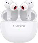 UMIDIGI Bluetooth k&otilde;rvaklapid, traadita k&otilde;rvaklapid, AirBuds Pro k&otilde;rvaklapid, traadita Bluetooth 5.1 Con 3 HD mikrofon, spordi k&otilde;rvaklapid, IPX5 veekindel, hoiukarp koos laadimisfunktsiooniga (valge)
