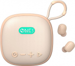 ONES MusPlay juhtmevaba k&otilde;lar koos k&otilde;rvaklappidega 2-in-1, nutikas [Bluetooth/AUX/MP3] [m&auml;ng/muusikarežiim] [24 tundi k&otilde;larid / 60 tundi k&otilde;rvaklapid, pikk taasesitus] Kaasaskantav kompaktne