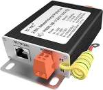 RJ45 Port 2 in 1 Ethernet Gigabit &uuml;lepingekaitse ja toiteallika kaitse, v&otilde;rgukaamera &uuml;lepingekaitse valves&uuml;steemi jaoks, alumiiniumsulamiga