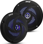 Pyle Outdoor Speaker, Outdoor Speaker, veekindel, 240 W Marine Speaker, sisseehitatud k&otilde;lar suviseks s&otilde;iduks Offroader, Boat, UTV, ATV, RV Car & Golf Cart, Outdoor Speaker, Flat
