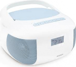 Mooov CD m&auml;ngija raadio Celeste Bluetooth, MP3 USB pordiga, Micro SD kaardiga - sinine - Mooov 477187