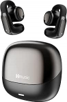 Hmusic Open Ear Kopfh&ouml;rer, Bequem Clip On Kopfh&ouml;rer, Ger&auml;uschunterdr&uuml;ckung bei Anrufen, 13mm Treiber, Kopfh&ouml;rer Bluetooth 6.0, IPX5, Touch-Steuerung, kabellose Ohrh&ouml;rer f&uuml;r Brillen/B&uuml;ro/Fitness