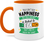 Mug 325 ml - Statement - A Ticket to Ireland - 325 ml - Orange - Kohvitassid - Kohvitassid Laused Laused Iirimaa Kohvitass Statement Mug Happy New Year Coffee Mug with