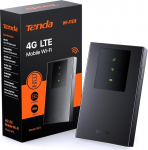 Tenda MF3 mobiilne WiFi ruuter SIM-kaartidele, AX300 Wi-Fi 6 kaasaskantav hotspot, 2100mAh aku, USB-C port, Plug & Play, WPA3, 4G modem, MiFi, mini suurus, &uuml;hildub Nano SIM-kaartidega