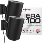 ERA100 Tilt & Swivel Wall Mount Black Twin (2 tk), &uuml;hildub Sonos ERA 100-ga, lihtne paigaldus, sisaldab paigalduskomplekti, topelt, paariline