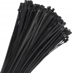 hankekaart Kabelbinder aus Nylon, selbstsichernd, 10,2 cm, 5 kg, 0,3 cm f&uuml;r Kabelmanagement, Schwarz, 800 St&uuml;ck