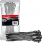 Xtremeauto kaablipaelad, 100 Pack Heavy Duty kaablipaelad, nailonist kaablipaelad, tugevad iselukustuvad kaablipaelad, sobivad suurep&auml;raselt koju, aeda, kontorisse, mehaanika ja DIY (370mm x 4.8mm, must)