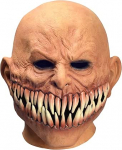 Rapget hirmutav zombimask Halloweeni kost&uuml;&uuml;miks, teravad hambad, koletis, vampiir, kurat, surnukeha, lateksist t&auml;ismask peole, suurus t&auml;iskasvanutele.