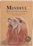 Vegan Box Advendikalender 2025 Mindful Edition 6, 24 kaarti mindfulnessi impulssidega, advendikalender l&otilde;&otilde;gastumiseks ja enesehoolduseks, p&auml;eviku, pliiatsi ja 24 loomavaimu kraftkaardi komplektiga