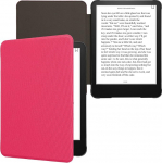 kwmobile H&uuml;lle kompatibel mit Amazon Kindle Paperwhite (2024)/Colorsoft - Nylon eReader Schutzh&uuml;lle Cover Case - Rosa