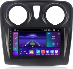ACAVICA 9-tolline IPS HD Android autoradio koos Carplay, Navi, Bluetooth, DSP, WiFi - juhtmevaba Android auto ja DAB+ toetus - Renault Dacia Sandero II B52 2012-2019 jaoks, ideaalne turvaliseks s&otilde;iduks.