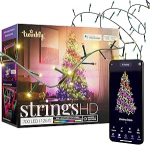 Twinkly Strings HD 700 Smart RGB+W LED, 38,5 meetrit, roheline juhe, j&otilde;uluvalgustid sise- ja v&auml;listingimustes kasutamiseks