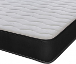 eXtreme comfort ltd Hybrid Cooltouch Mattress 75cm x 190cm Memory Foam and Spiral Spring Plush Feel Cooltouch Plus Sleep Surface 18cm Deep Black