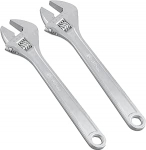 Verstellbarer Schraubenschl&uuml;ssel, Stahl, verstellbar, 38,1 cm, 2 t&uuml;kki