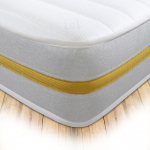 Starlight Beds STARLIGHT02 Mattress, Fire Resistant, Regulated Materials, White, Single Mattress (3ft x 6ft3)