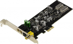 KALEA-INFORMATIQUE Digitaalne HiFi helikaart PCIe x1 CMedia CM108AH Double DAC ja ADC koos mikrofoniv&otilde;imendi, PLL ja kontrolleriga