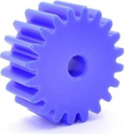 GTPBAO 1 St&uuml;ck 2 Module Nylon Zylindrisches Zahnrad 20 mm Dicke Flaches Stirnrad 10 mm Prozessloch 2M 60T 65T 70T 75T 80T 90T 100 Z&auml;hne Lenkungshardware(58 hammast)