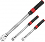 XUNTOP P&ouml;&ouml;rdmomendiv&otilde;ti Premium P&ouml;&ouml;rdmomendiv&otilde;ti komplekt 1/4 tolli & 3/8 tolli & 1/2 tolli 3-osaline p&ouml;&ouml;rdemomenti v&otilde;tmete komplekt 5-25 Nm, 5-60 Nm, 20-220 Nm jalgrattale, mootorratta, autole