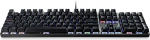 MediaRange Gaming Series MRGS101 juhtmega mehaaniline m&auml;nguklaviatuur 104 klahvi ja 14 v&auml;rvimoodusega, QWERTZ (DE/at/CH), must/h&otilde;bedane