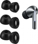 Galaxy Buds3 Pro Ersatz-Ohrst&ouml;psel aus Memory-Schaum, bequem, weich, schallisolierende Ohrst&ouml;psel, Zubeh&ouml;r, kompatibel mit Samsung Galaxy Buds3 Pro S/M/L (3 Paar/Schwarz)