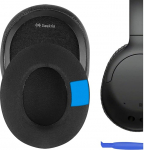 Geekria Sport Cooling Gel Cloth asendusk&otilde;rvapadjad Sony WH-CH700N, WH-CH710N k&otilde;rvaklappidele, k&otilde;rvapadjad, k&otilde;rvapadjad asendamine