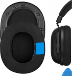 Geekria Sport Cooling Gel asendusk&otilde;rvapadjad, mis &uuml;hilduvad Razer BlackShark V2 / V2 Pro (ei sobi BlackShark V2 Pro 2023 Edition) k&otilde;rvaklappidega, k&otilde;rvapadjad (must)