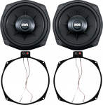Earthquake Sound Sws-8xi Shallow Woofer System Series Single 2 Ohm 600 Watt 8" auto subwoofer + k&otilde;larite adapter (paar)