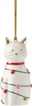 kate spade New York Be Jolly Cat Ornament j&otilde;ulukaunistus