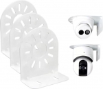 XZJMY 3 Pack turvakaamera kinnitus, seinakinnitus kuppelkaameratele, ujuvad seinariiulid, v&auml;ike seinariiul turvakaameratele, beebimonitoridele, k&otilde;laritele