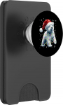 Weihnachtsmann, Eisb&auml;r, Weihnachten, Herren, Damen, Kinder, B&auml;renliebhaber PopSockets PopWallet f&uuml;r MagSafe